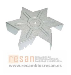 Aspa ventilador horno Whirlpool AWM d:12,4 cm