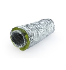 Conducto fibra d:127 mm. aislado (caja 10m)