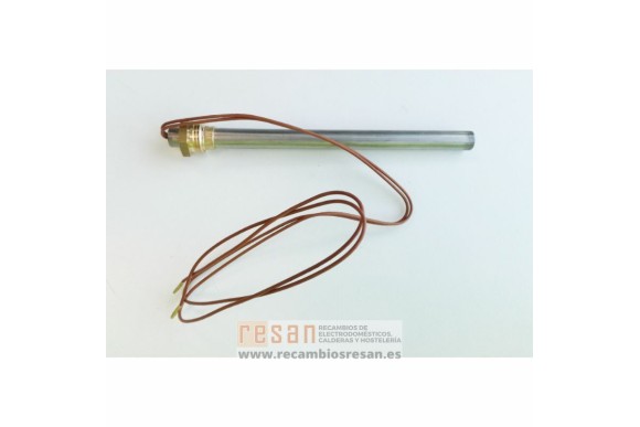 Resistencia pellets 9,9 x 138mm 300w rosca 3/8"