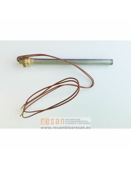 Resistencia pellets 9,9 x 138mm 300w rosca 3/8"