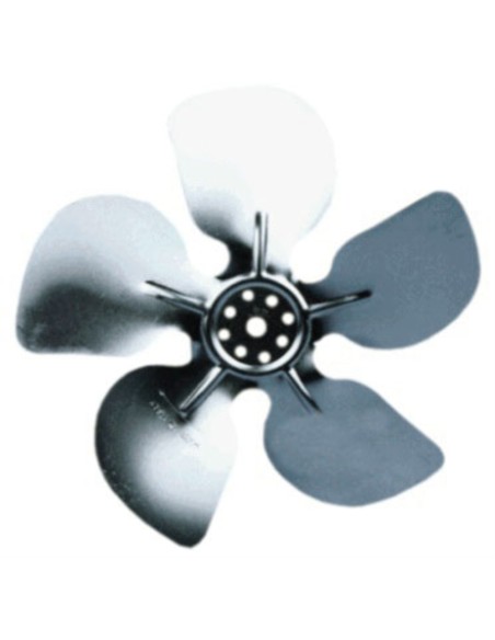 Helice aluminio para motoventilador 5W D.200 mm.