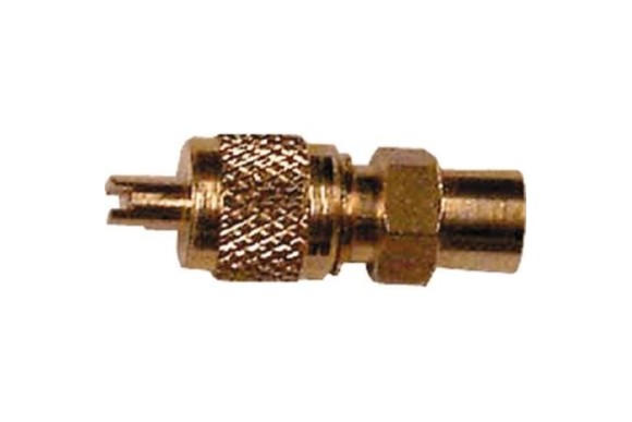 Valvula obus 1/4 soldar con tapon 1/4 SAE