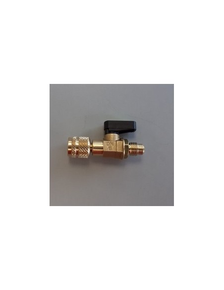 Valvula recta 1/4 SAE M - 7/16 H - Minus - R600