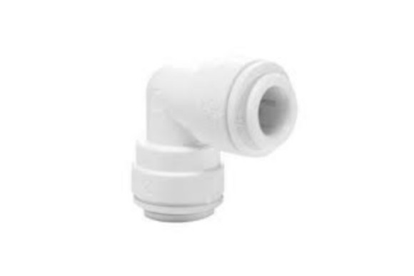 Racor union tubo frigo 5/16" - 1/4" codo 90