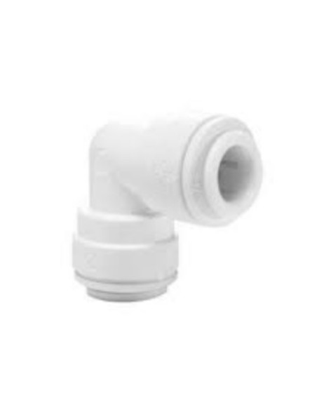 Racor union tubo frigo 5/16" - 1/4" codo 90