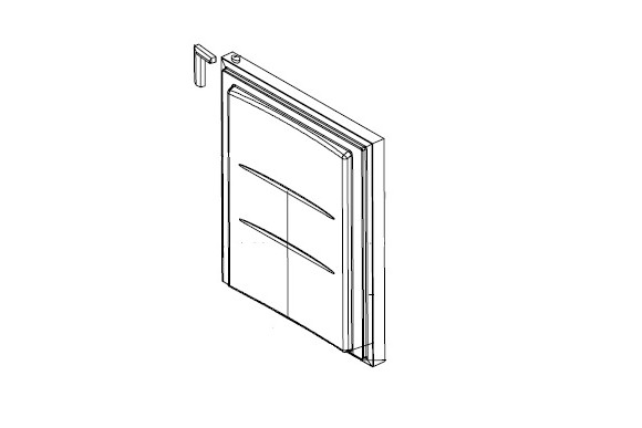 Puerta congelador FFK6835X
