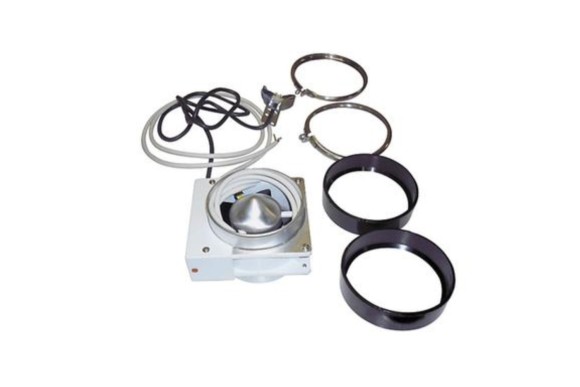 Kit tiro forzado sensor tubo 125mm 2.75m3