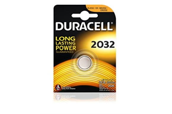 Pila litio DURACELL CR2032 DL2032 BR2032 3V-unidad