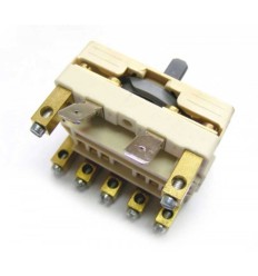 Conmutador horno ceramica 7P terminal faston/torni