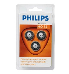 Cuchilla afeitar Philips HQ55 (pack de 3 unidades)