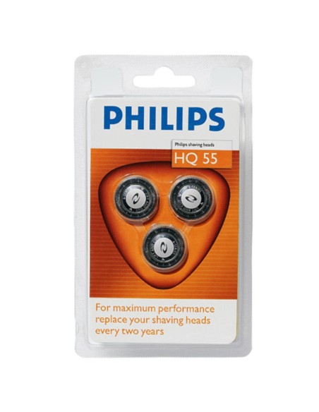 Cuchilla afeitar Philips HQ55 (pack de 3 unidades)