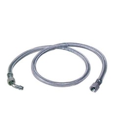 Latiguillo gasoil 900mm 3/8 h - 1/4 h curvo