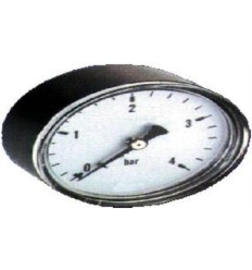 Manometro 0-4 bar d.40mm 1/4 posterior