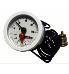 Termohidrometro 0-120°/0-4 bar d.52mm 1/4 m
