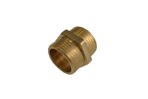Racord de laton 3/4 m x 3/4 m
