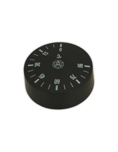 Boton de mando con regulacion 0-90° d.42mm negro