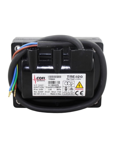 Transformador quemador COFI TRE820 2x4000v 20%