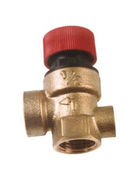Valvula de seguridad 1/2 H-H 3 bar toma 1/4h man.