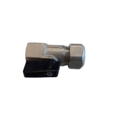 Mini valvula de esfera tubo 15mm-15mm c/maneta