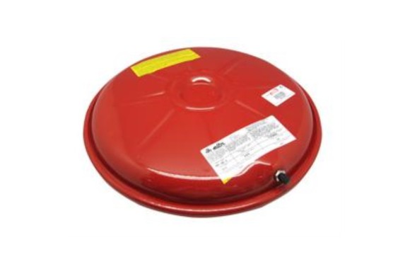 Vaso expansion circular 8 lts 387x75 3/4 m radial