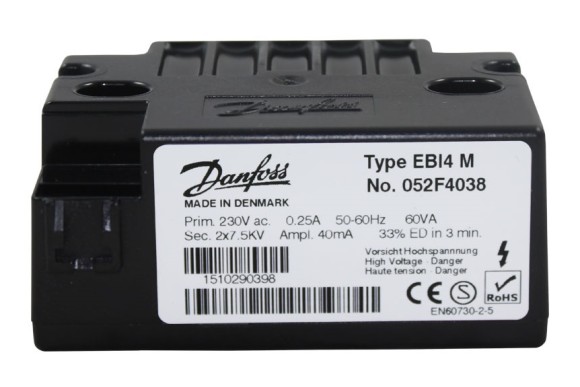 Transformador Danfoss EBI M 2x7.5Kv * ver 052F4030