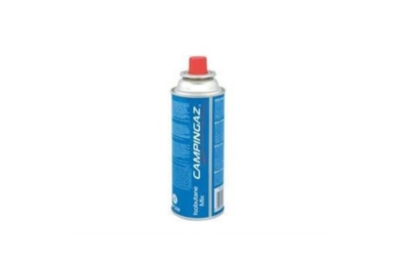Carga gas botella azul campingas