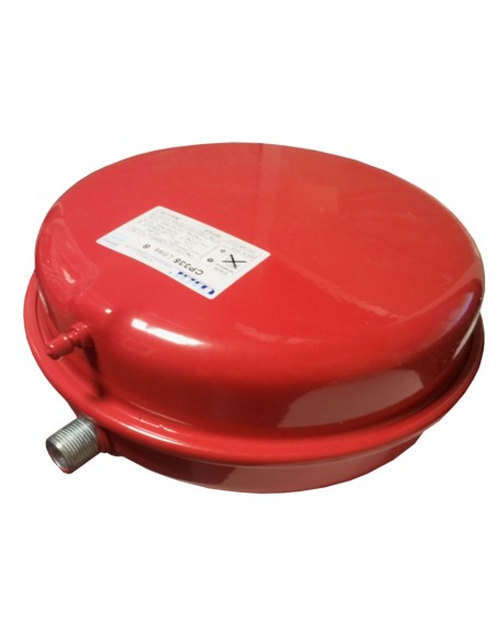 Vaso expansion circular 8 lts 324x130 3/4 m radial