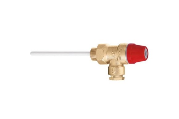 Valvula seguridad combinada 1/2M 3 bar
