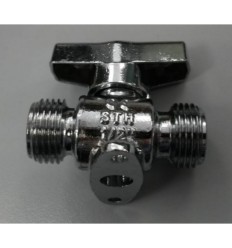 Valvula esfera gas V82 1/2" M-M