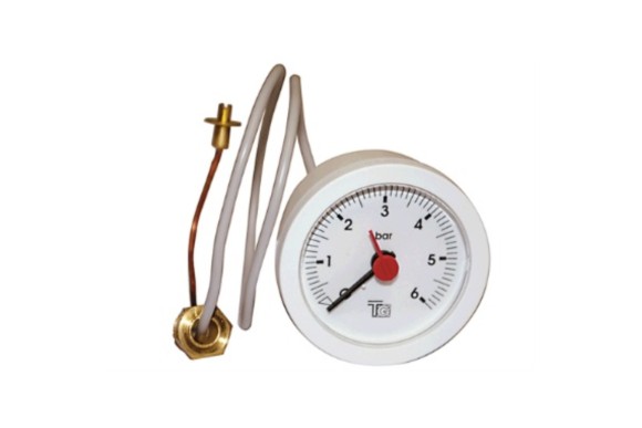 Manometro caldera Ferroli Domina 0-6bar 52mroscado