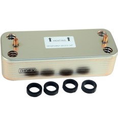 Intercambiador de placas Ferdigit lowNOX f24 16p 154x40mm tornillo 148mm