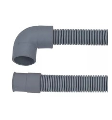 Tubo desagüe industrial boca 28 mm. 90º
