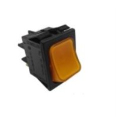 Pulsador ambar 30x22 mm. 230V FI/LVc /LVR
