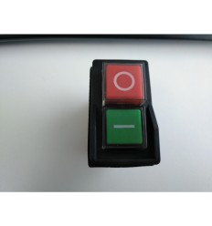 Interruptor cortadora 45x22 rojo-verde 2NO (4pin)
