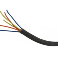 Cable silicona 6 mm. + funda de vidrio