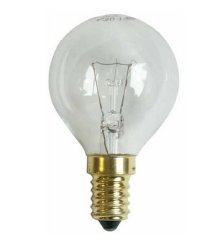 Bombilla horno 40W E14 300ºC d.45mm