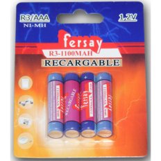 Pila recargable AAA r3 1100mAh