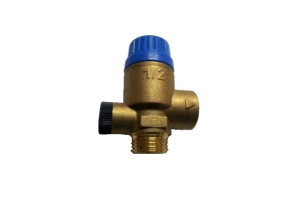 Valvula de seguridad 8 bar 1/2M 1/4