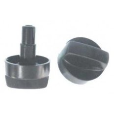 Mando negro encimera gas Fagor d:35 d:6 eje:25 mm.