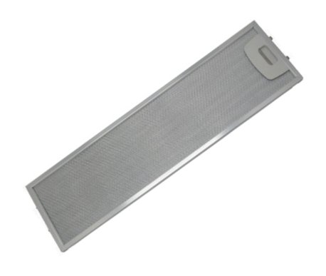 Filtro metalico 153.5x535.5 mm.