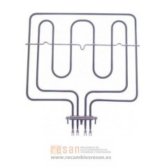 Resistencia grill horno Zanussi 800 + 1750w