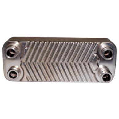 Intercambiador Vaillant c/Tubo 3t + 1r 154mm
