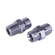 Racord latiguillo 1/4 M plano x 3/8 M conico