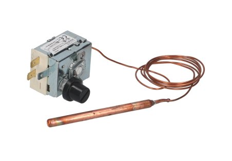 Termostato fijo 110º c/rearme bulbo 1m