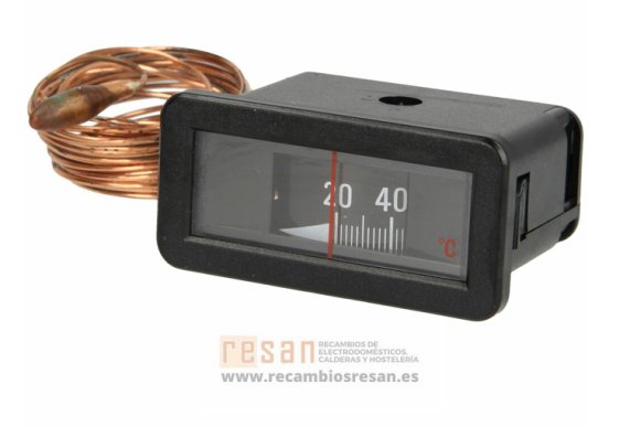 Termometro rectangular Chapee 64x31mm 3 mt