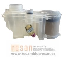 Deposito sal con valvula