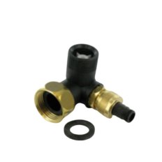 Racord + grifo descarga Saunier isotwin