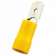 Terminal faston macho con funda