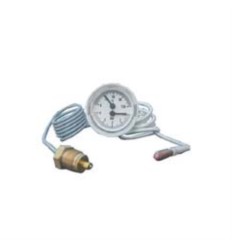 Manotermometro, d.43, 0-120°C 0-4bar