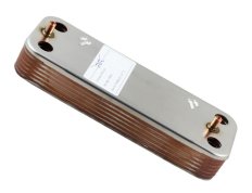 Intercambiador de placas Junkers ZW23-1 (14P) 172x40mm tornillo 172mm